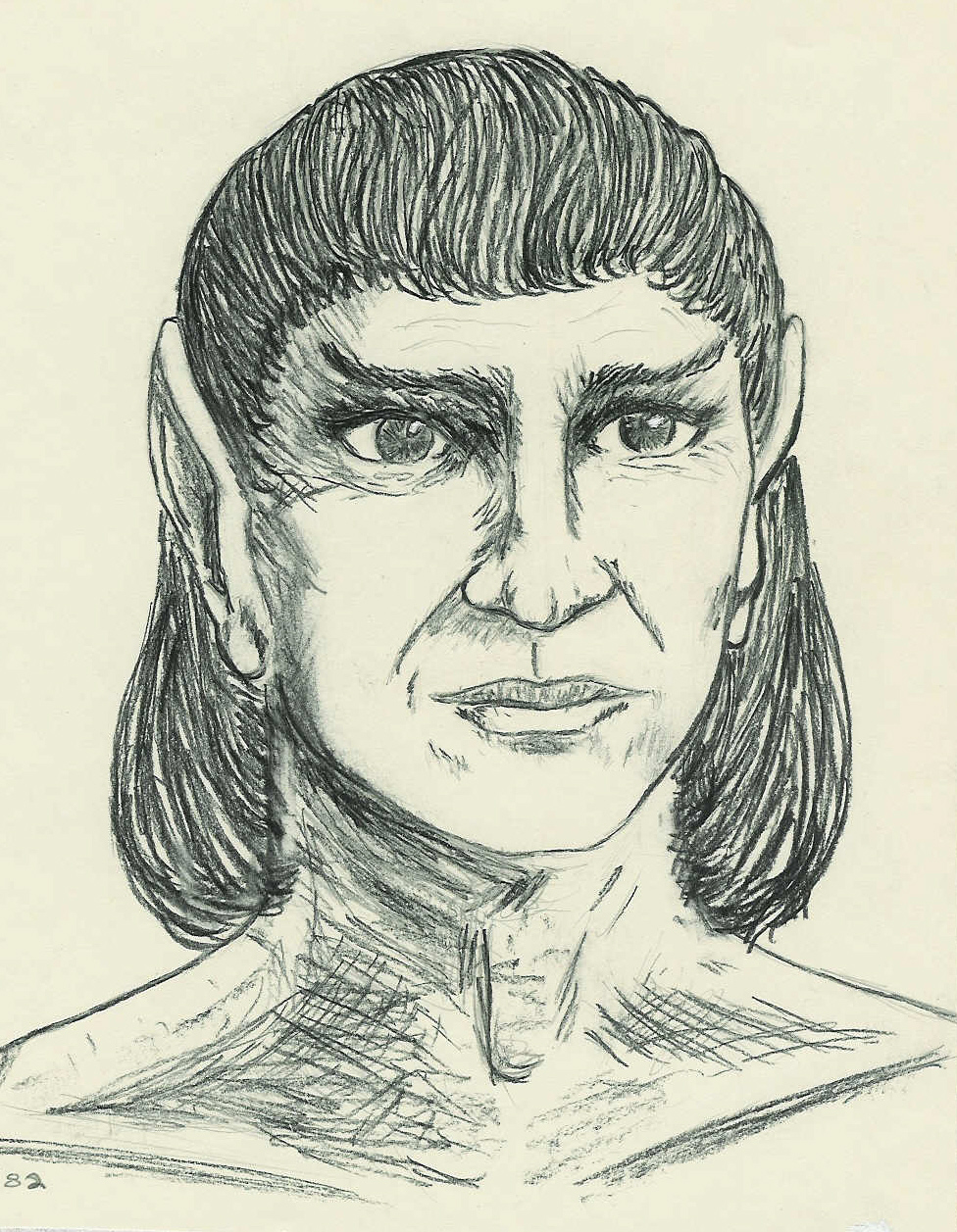 Sarek, Spock's father by morgannicgregor