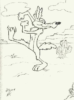 Will E. Coyote by mortemite