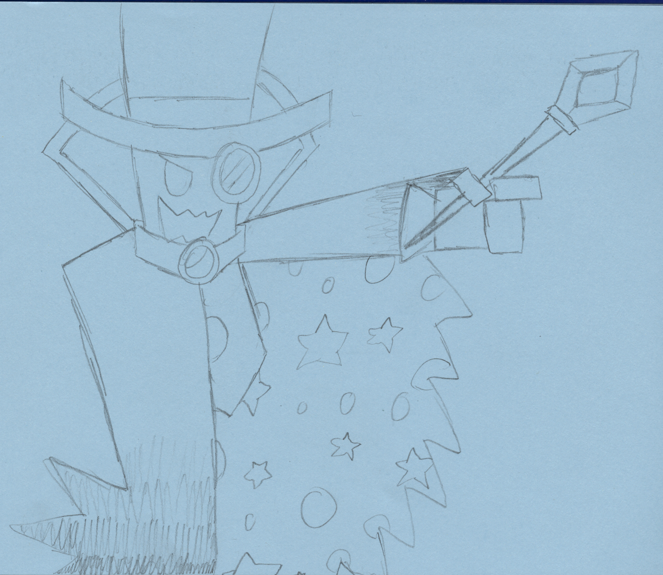 Count Bleck Notebook Doodle by mrsaturn123
