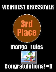 Weirdest Crossover Award 3rd Place by mrsaturn123
