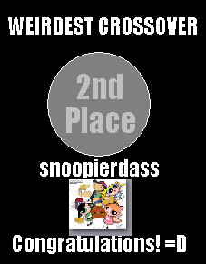 Weirdest Crossover Award 2nd Place by mrsaturn123
