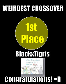 Weirdest Crossover Award 1st Place by mrsaturn123