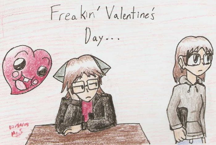 Freakin' Valentine's by mrsaturn123