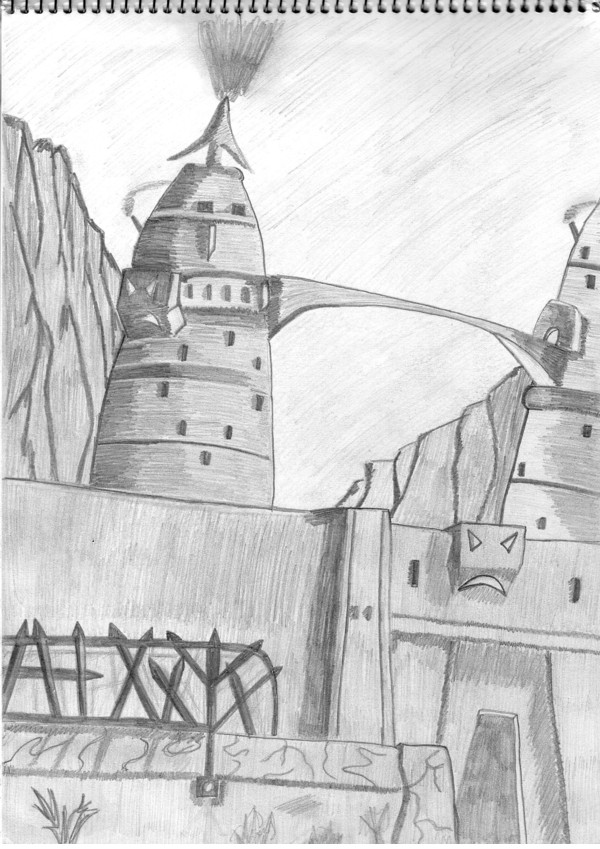 mordor towers by mrsfrodo