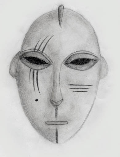 Ogun mask by mudlake126