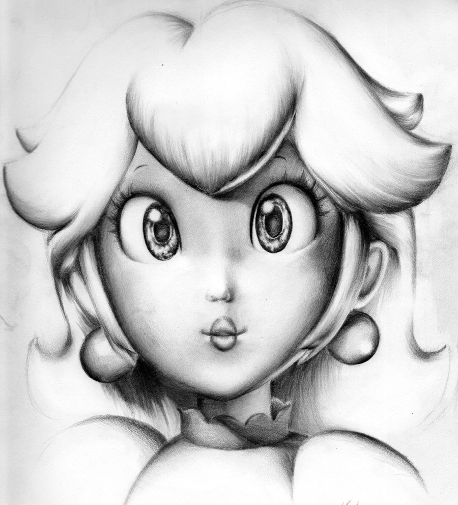 Peach Bust by museforsale
