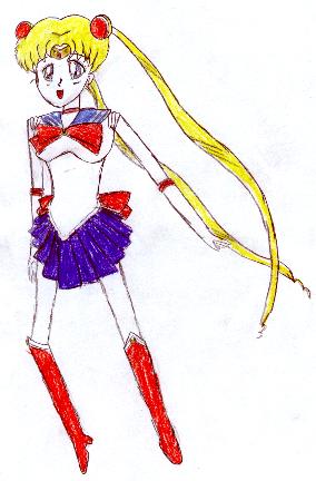 Sailor Moon by mushrambo