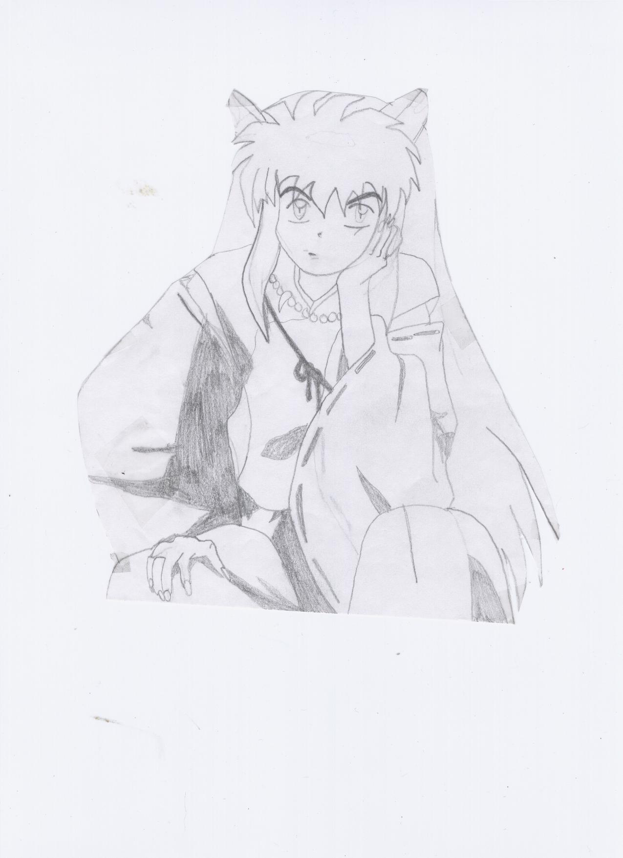 Pouting Inuyasha by musicfreak1389