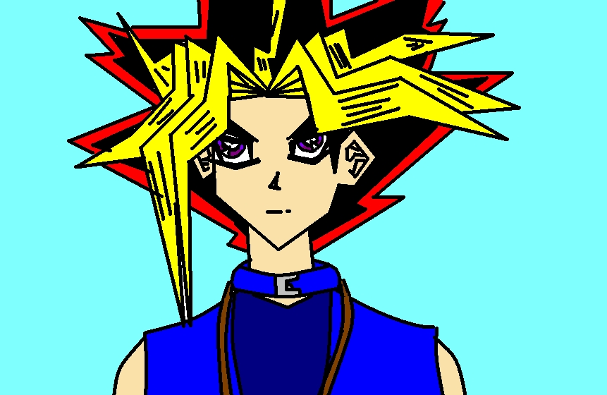 very simple yugi, with kinda long hair by my_oriley_factor