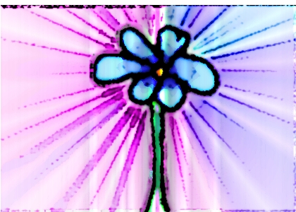 weird GIMP flower by my_oriley_factor