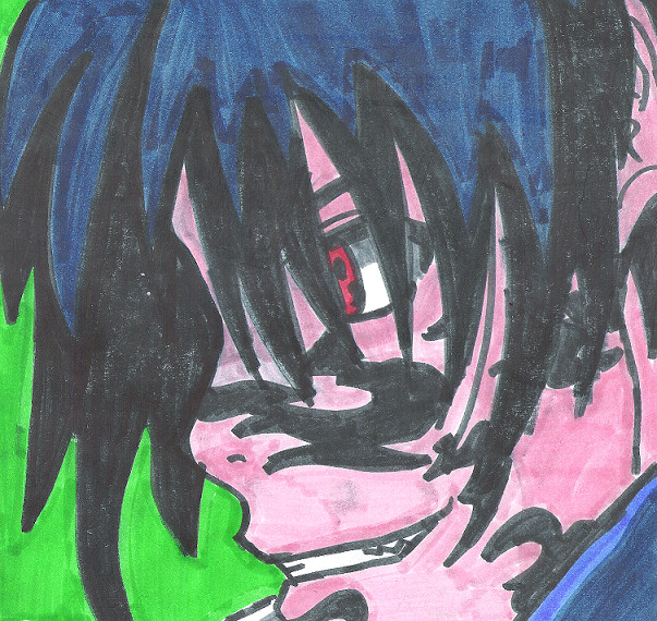Scary Cursed Marked Uchiha Sasuke by my_oriley_factor