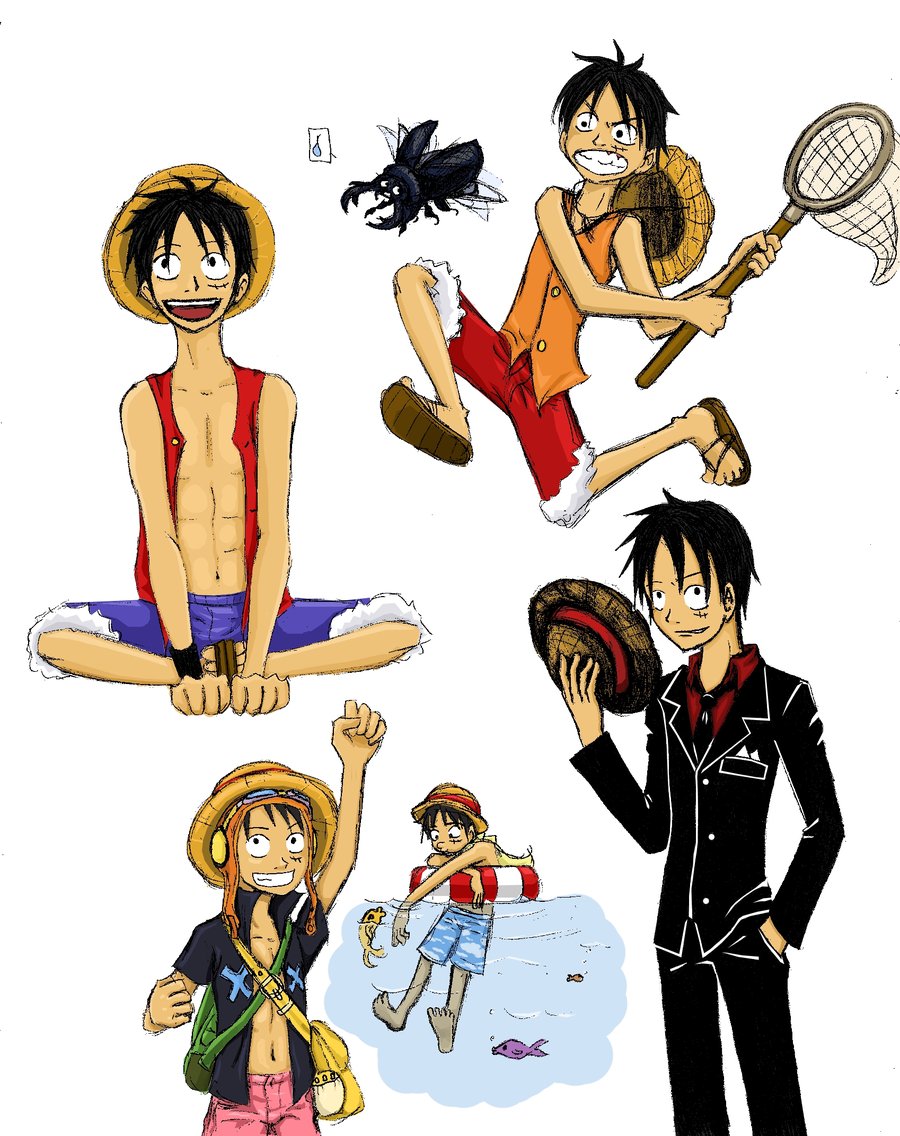 Monkey D. Luffy by mystic_rat_theif