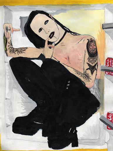 Marilyn Manson by mywatercoolerromance