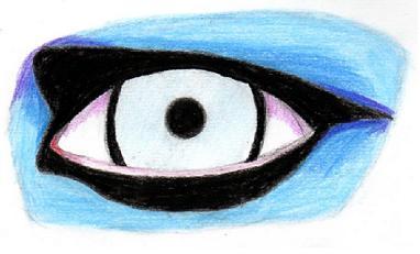 Marilyn Manson's Eye by mywatercoolerromance