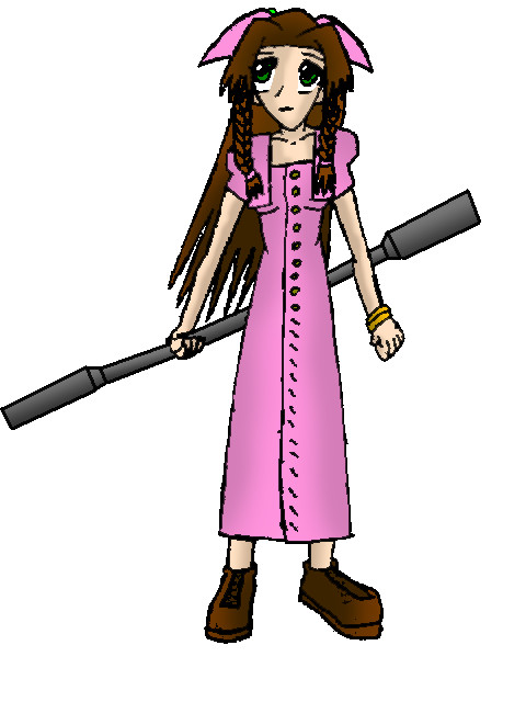 Aerith of thy game 2 by NIX