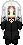 Sephiroth of thy game Sprite version 2 by NIX