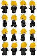 Roxas Of thy game Sprite Complete by NIX