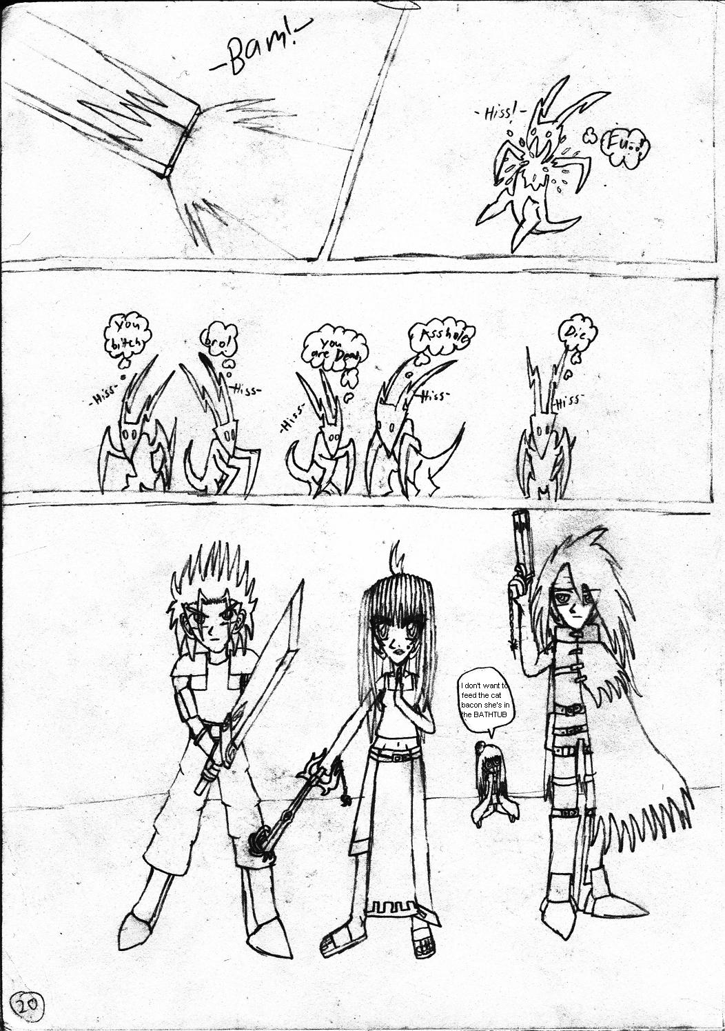 Kingdom Hearts Destined Waltz Page 20 by NIX