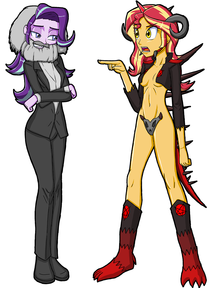 Sunset and Starlight Halloween by NIX