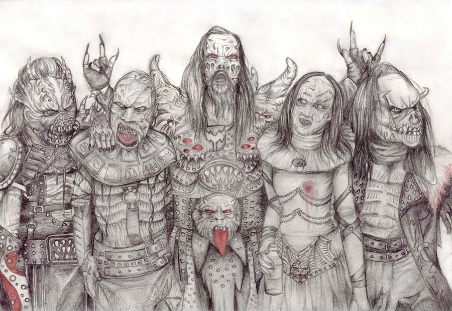 Lordi - all together by NaNaNa
