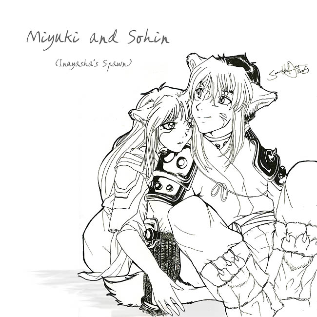 Miyuki & Sohin- Spawn of Inuyasha. by Nakao