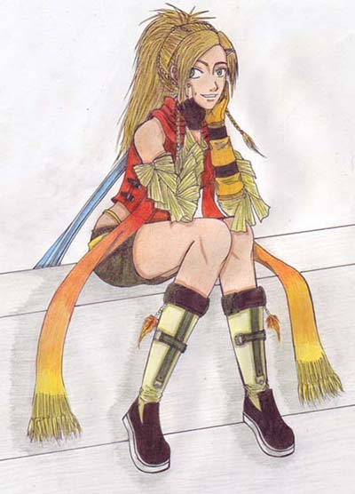 Rikku (coloured) by Namiko-chan