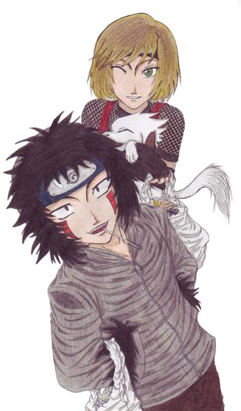 Kiba and Royally_Spooky( request for Royally_Spooky) by Namiko-chan