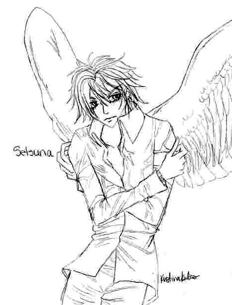 Quick Setsuna Sketch by Nappy