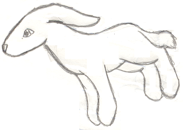 Unfuffy Bunny! by Narf