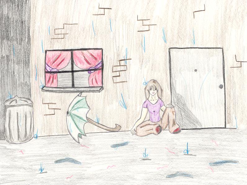 April Showers...-Colored by Narf