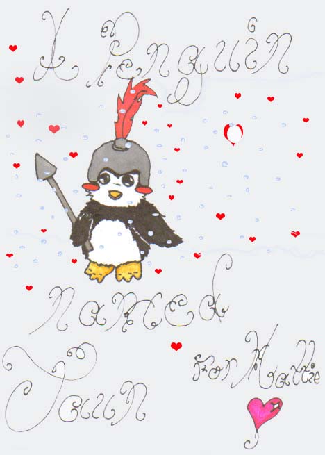 a fluffy penguin named jaun by Narorater