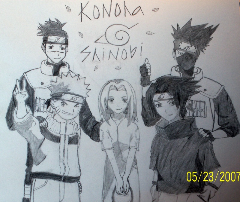 konoha shinobi by NarutoBleachFANatic