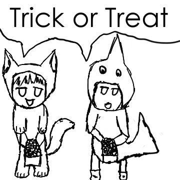 Itachi and Kisame Trick or Treat! by NarutoHQfan