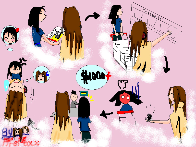 hao shopping wif gal~ by Nature1015