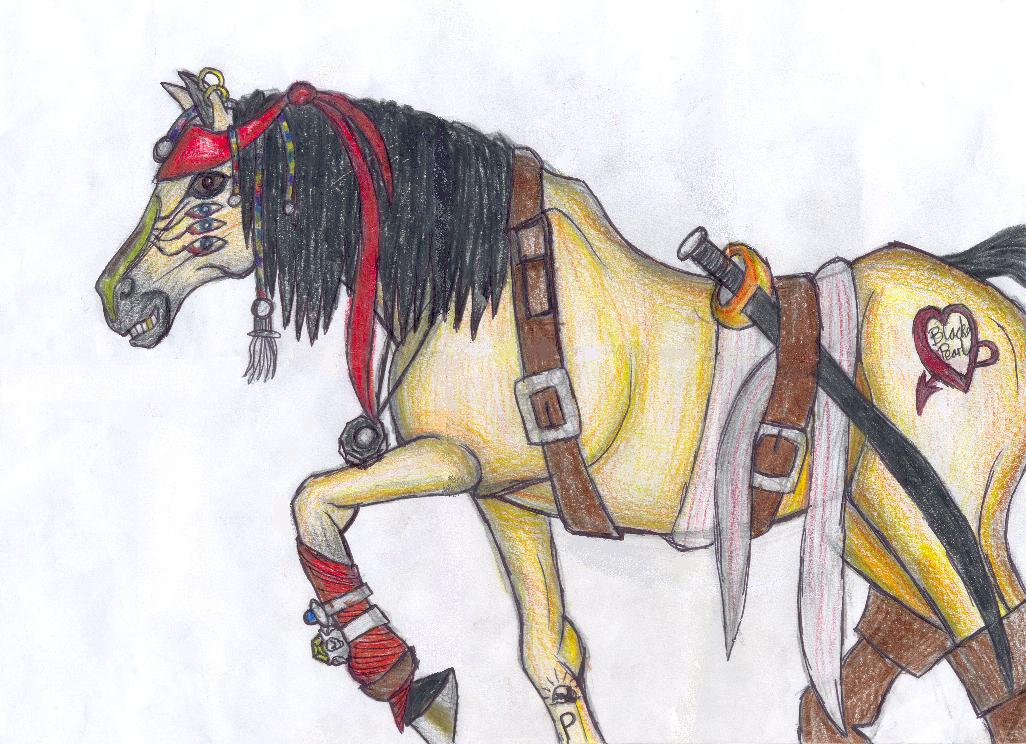 Jack Sparrow - the Horse! by Nazgul666