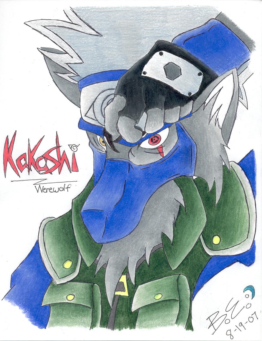 Werewolf Kakashi by Nazo