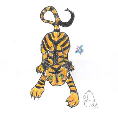 Tiger Kitty request for ray_kong7 by NecroKat