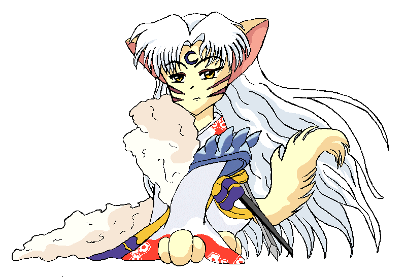 Sesshomaru ~ Cat Mode! by Nefer
