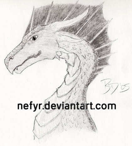 Dragon Profile by Nefyr