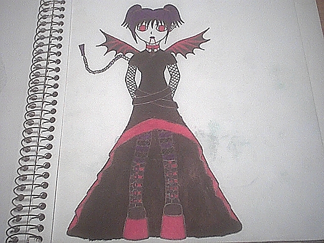 A Vampire Girl by NeikoChan