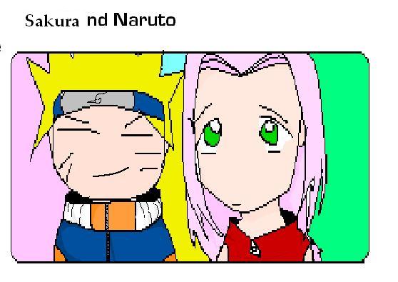 naruto + sakura by Neji