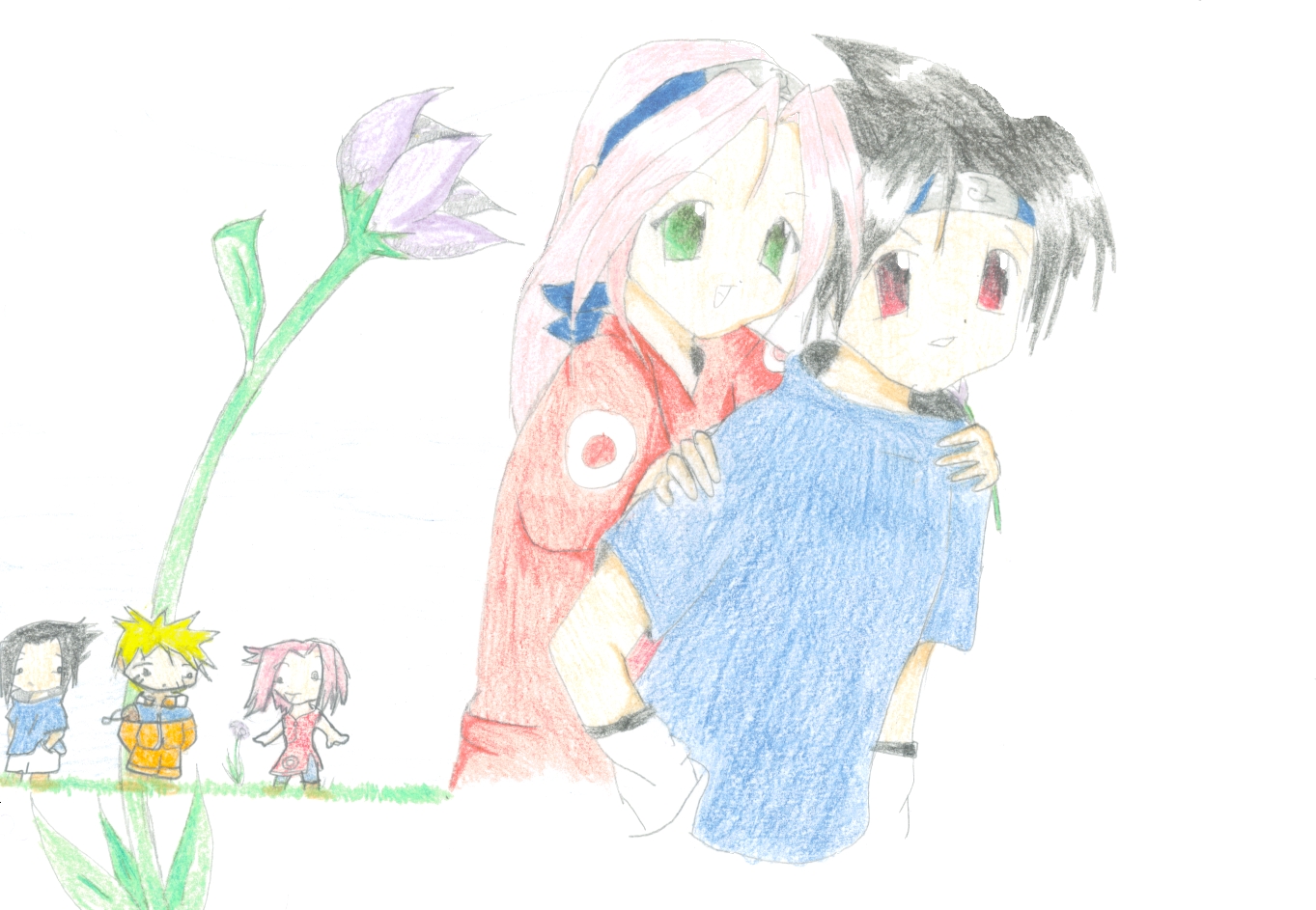 Flower sasuke? by Neji