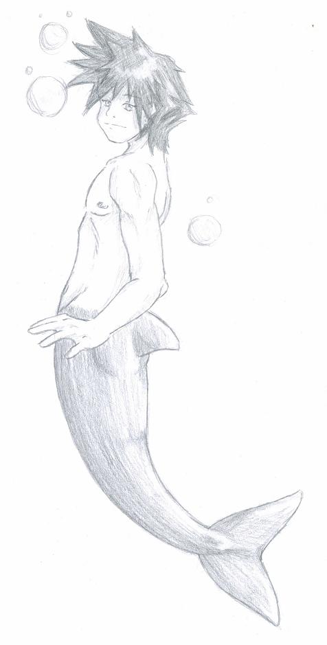 Merman Sora by NekoHellAngel