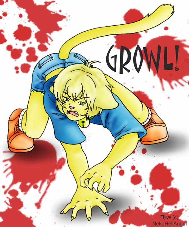 Growl! by NekoHellAngel