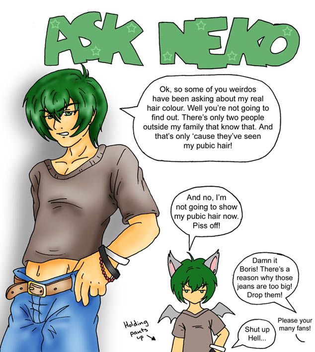 Ask Neko! Qu 4 by NekoHellAngel