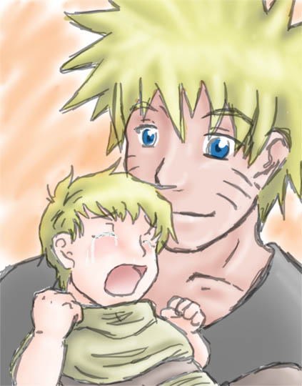 Proud Daddy Naruto by NekoHellAngel