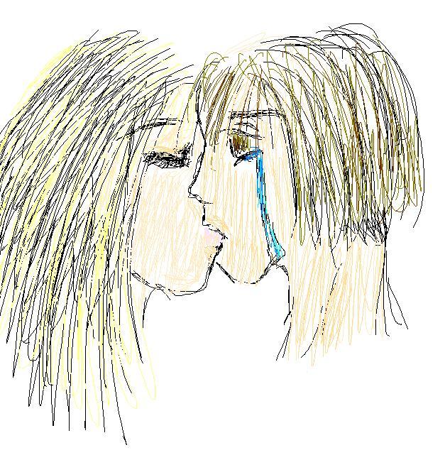 me kissing a guy by NekoJinRika