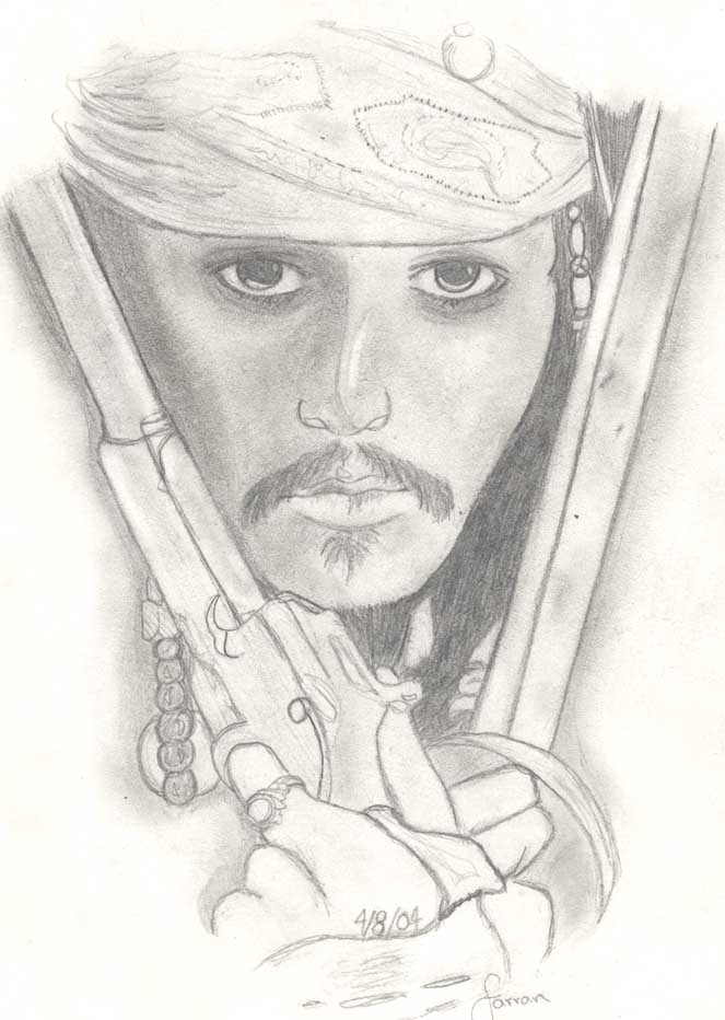 Captain Jack Sparrow by NekoLover