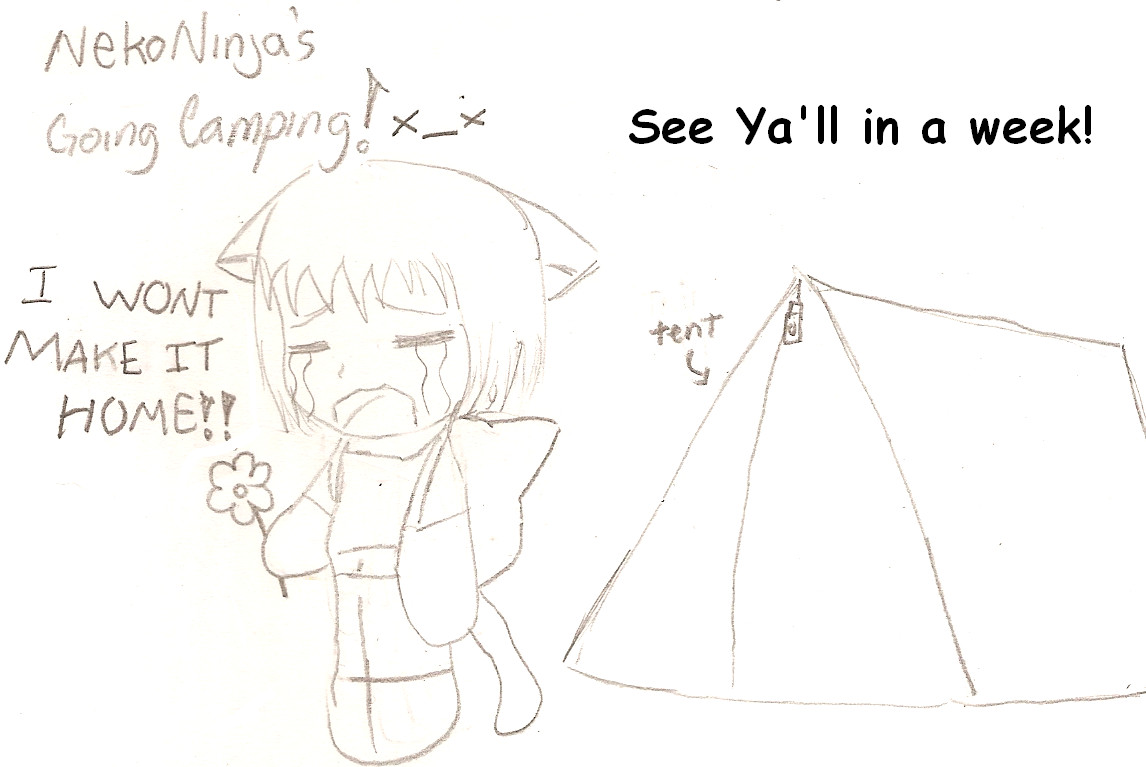 NekoNinja's going camping! by NekoNinja