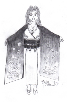Sheena in a Kimono by Neko_Aoki